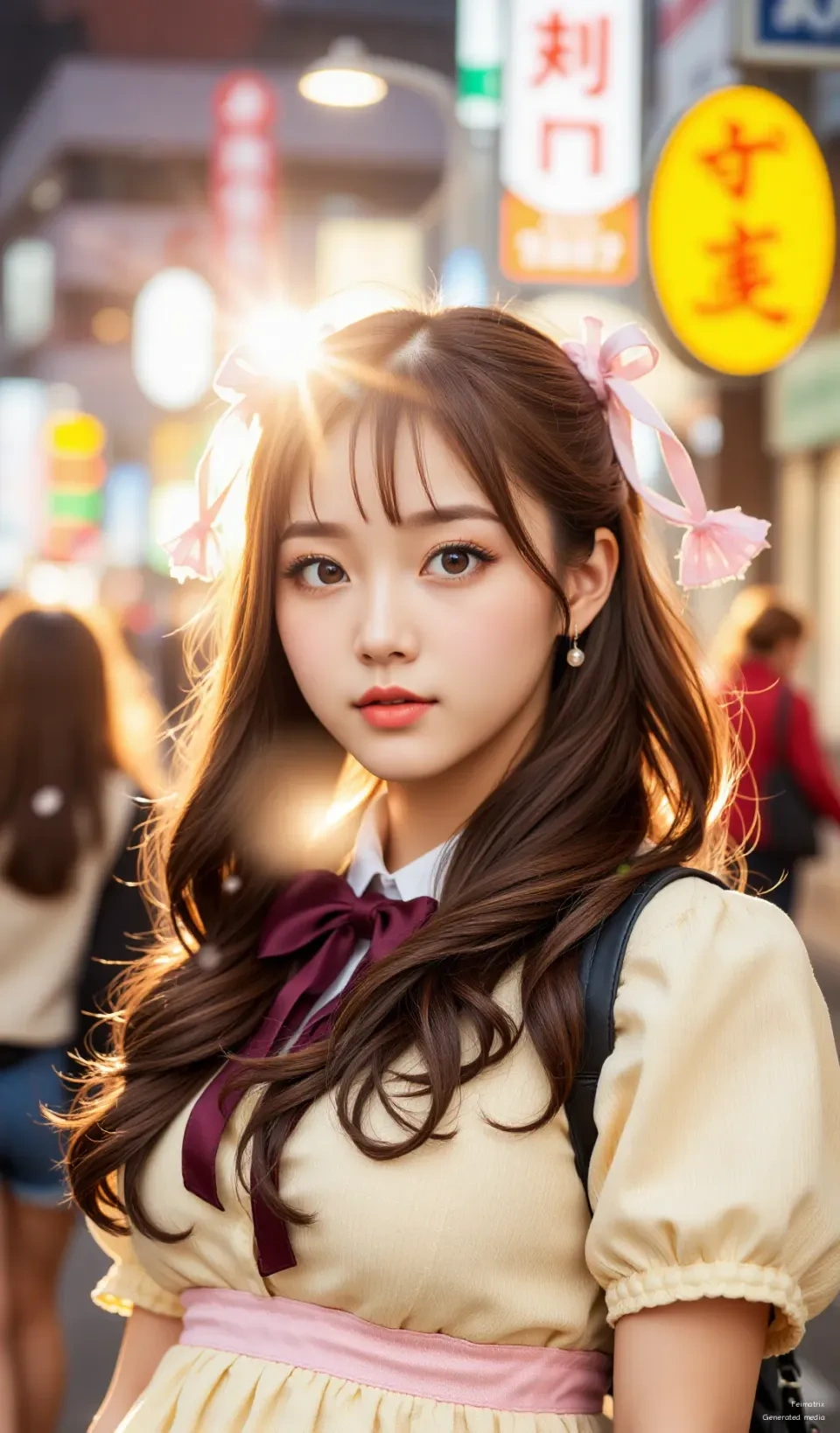 The Golden Flare: Capturing the Ephemeral Glow of a Digital Idol.