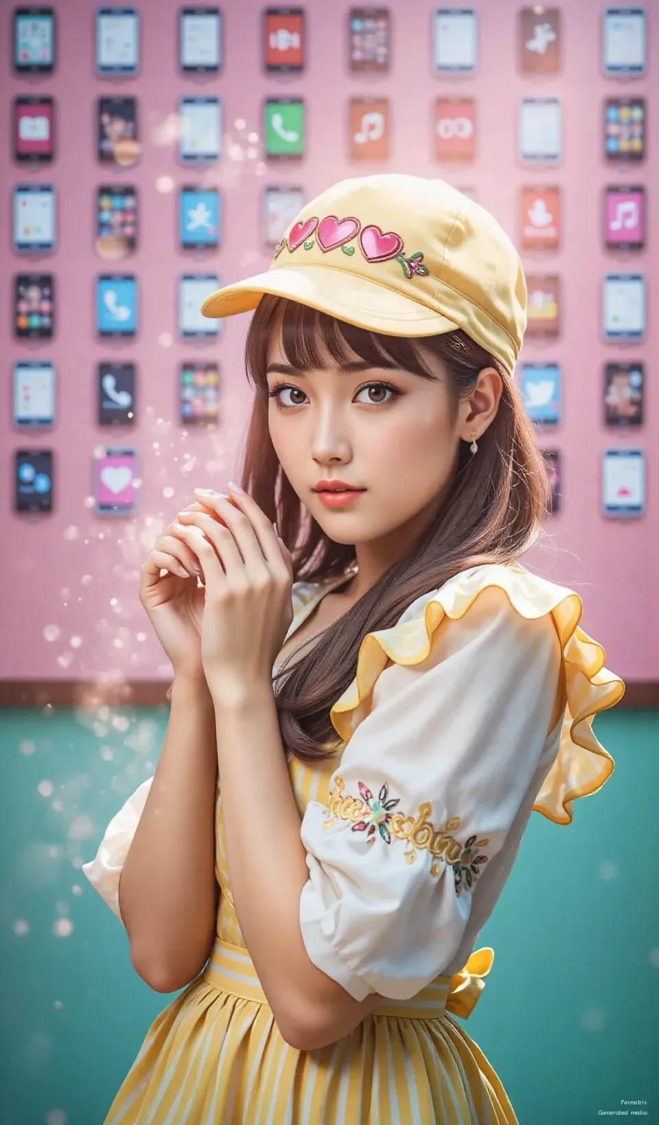 Feeling bright and bubbly in this sunny yellow fit! I love how this outfit just screams happy vibes. ☀️💖