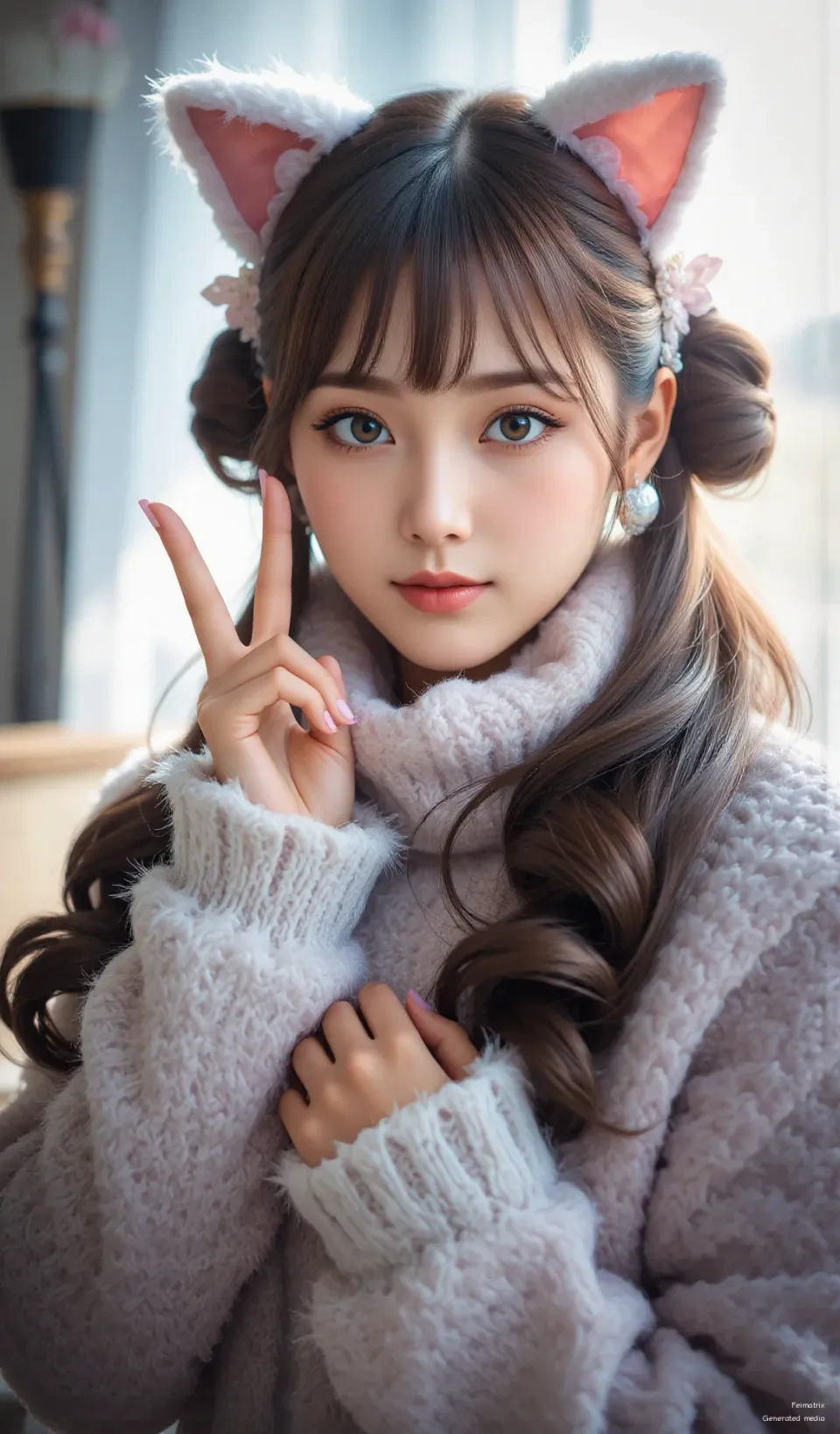 Feeling cozy and cute in my favorite sweater! Sending you all some peace and love today. ✌️💕