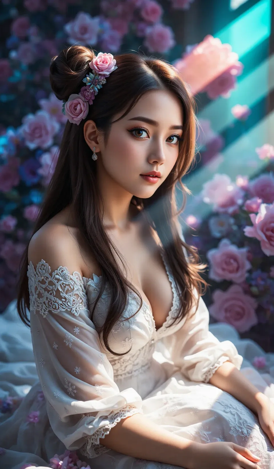 Cozy mornings and rose petals – that’s how it’s done! ✨ Feeling like a little princess today, just wrapped up in our favorite dress and a whole lot of blooms.  A touch of blush, maybe too much to resi...