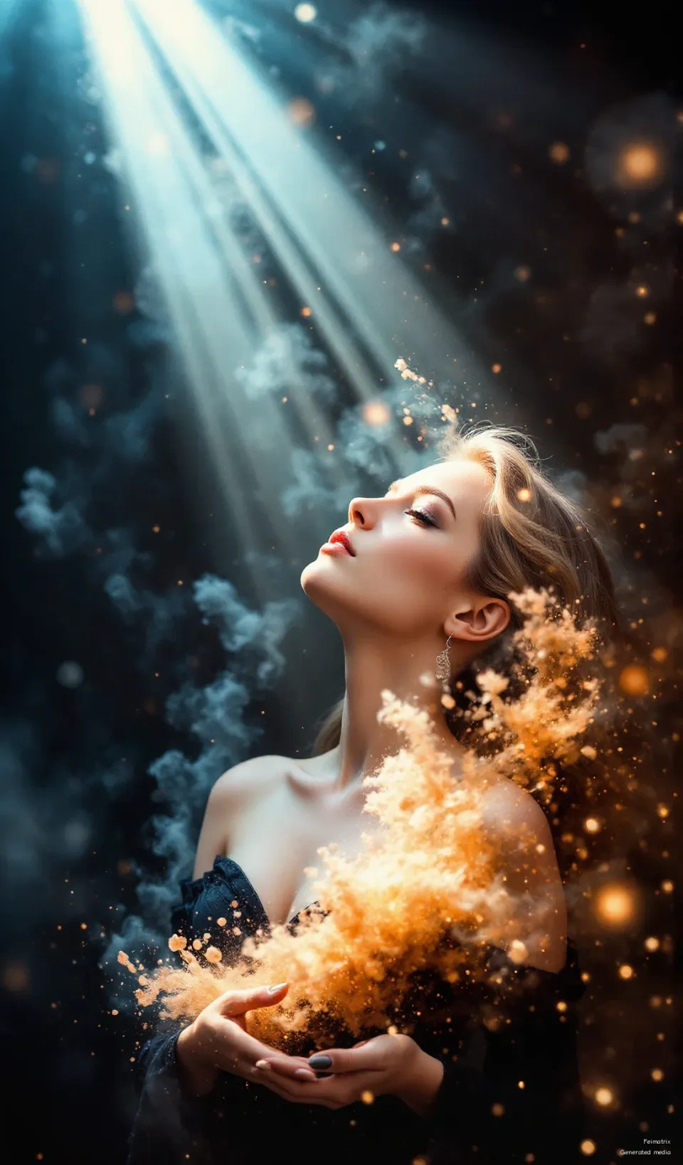 Lost in thought and sunlight – which one feels better? ✨  The world melts away when you’re this close to finding yourself. A little bit cozy, a whole lot dreamy...and maybe just a hint of gold dust! (...