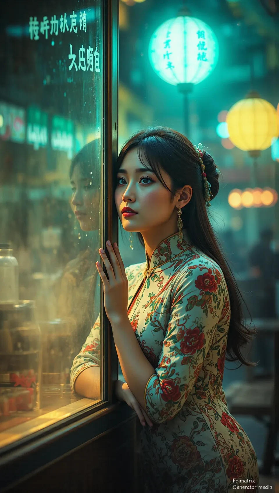 Echoes in the Rain Glass