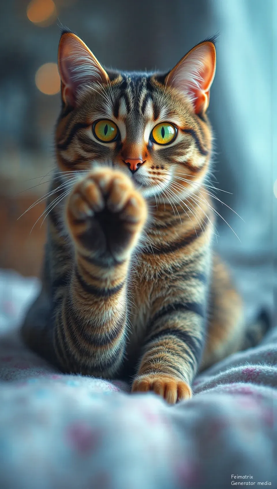 Ephemeral Echoes in Ochre Light