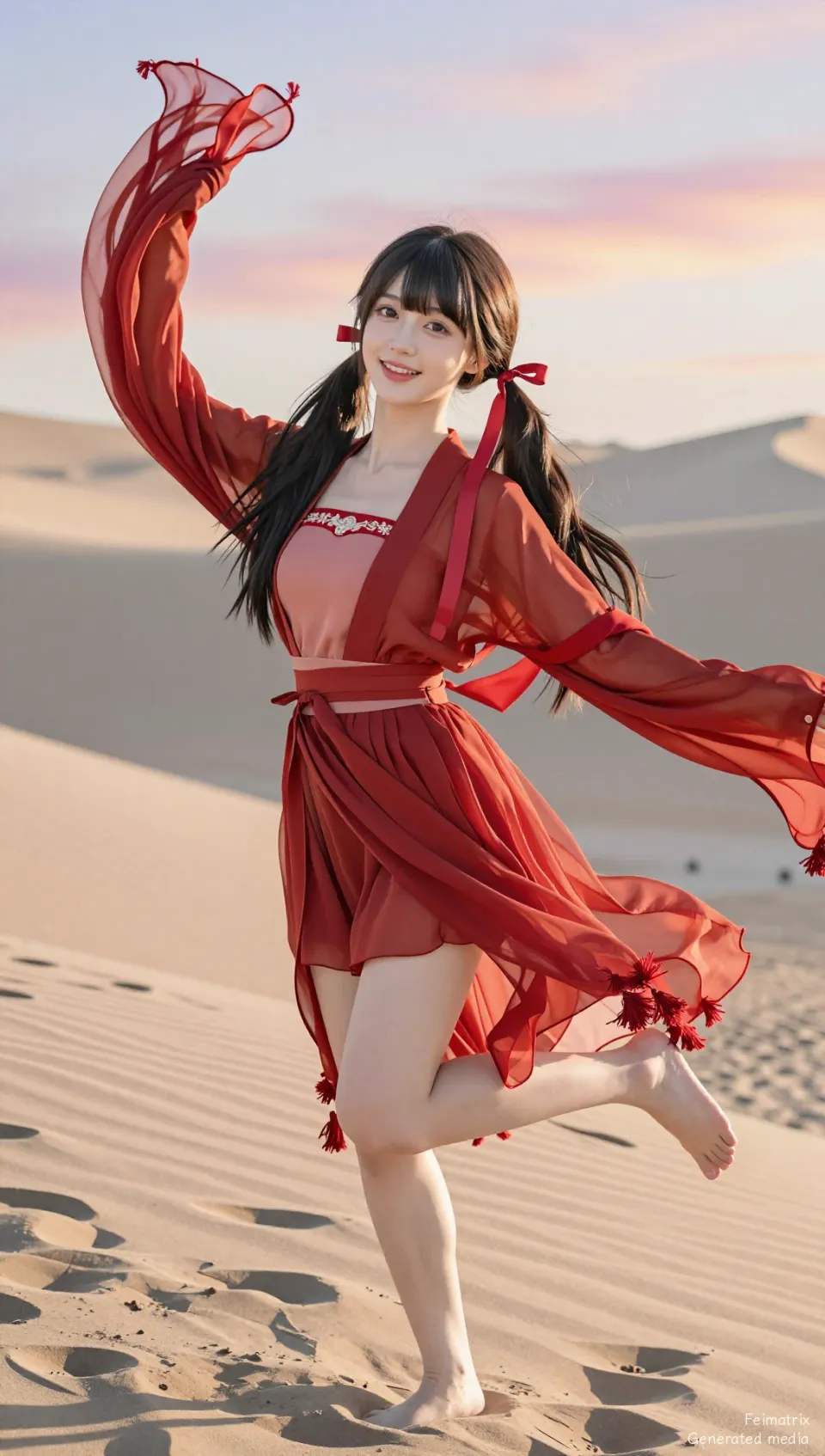 The Red Ribbon That Tied My Heart to the Desert Wind