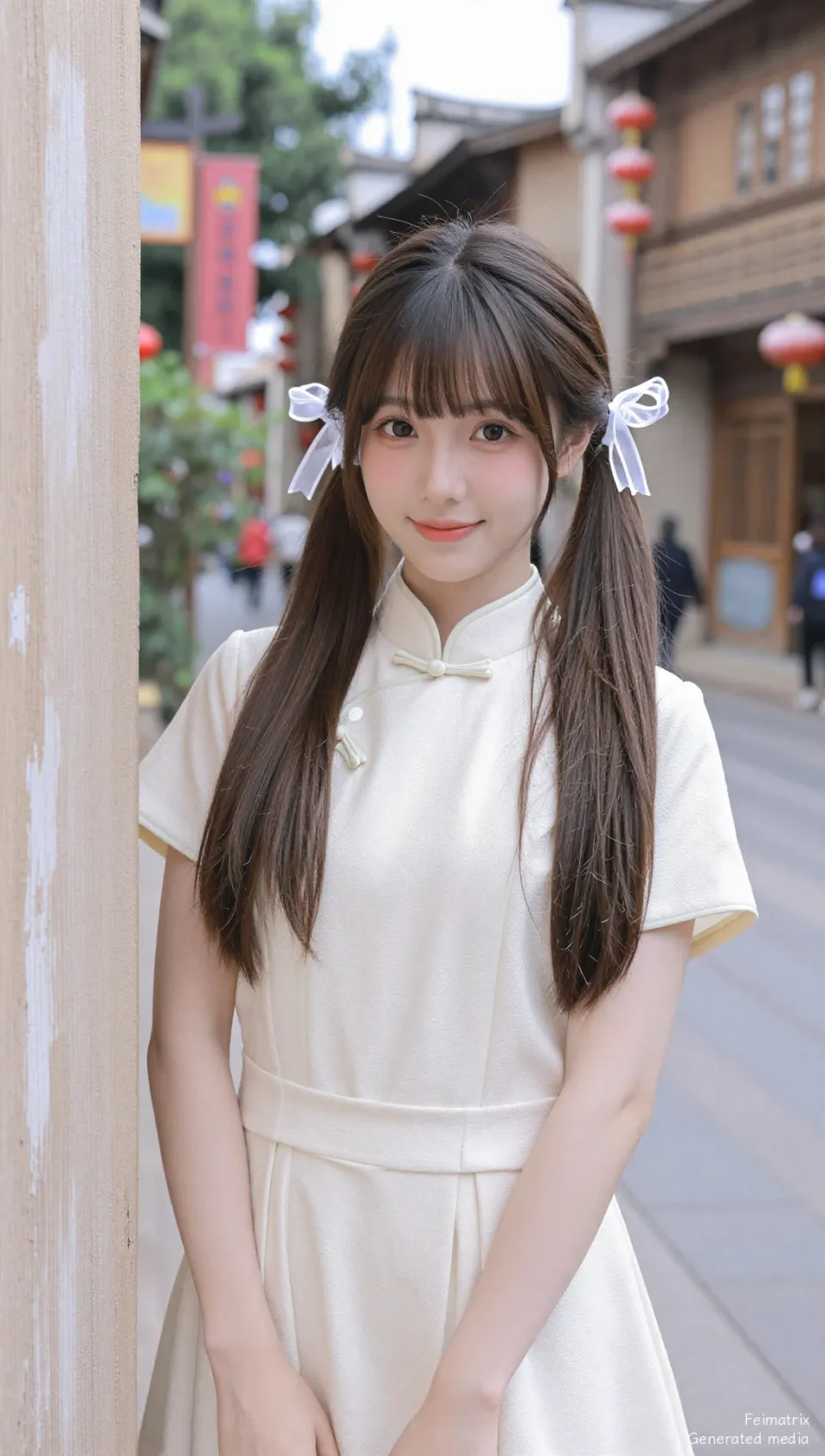 The Phi Coefficient in Her Smile