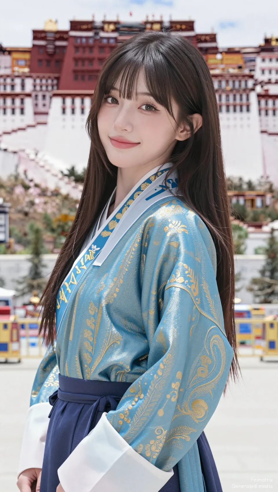 The Golden Thread in Blue Silk: A Portrait of Modern Desire at Lhasa