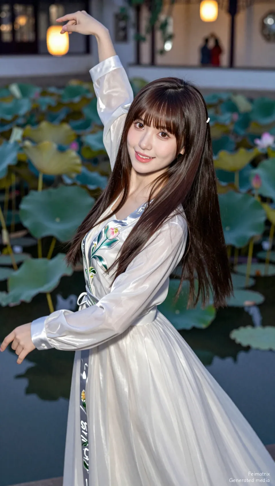 The Hourglass Bleeds White Silk into the Lotus Void