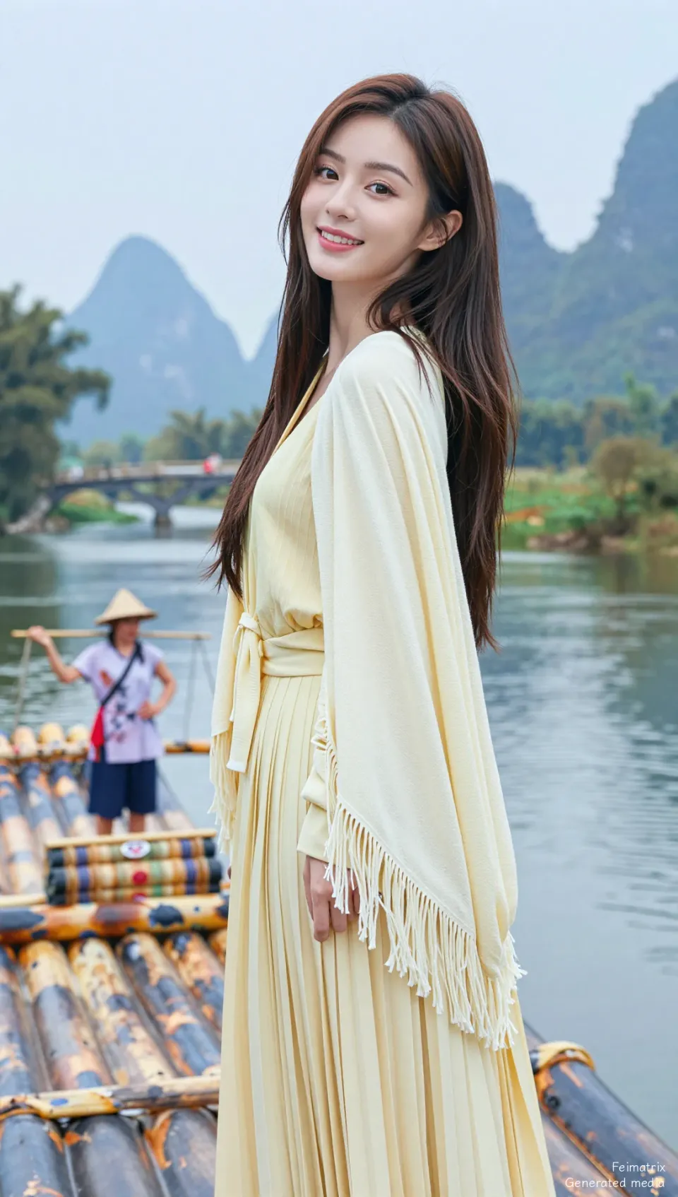 The River's Gentle Embrace: A Memory Woven in Gold