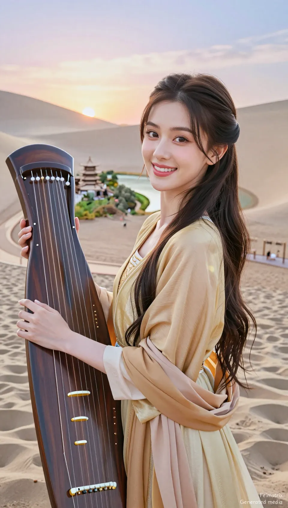 The Desert Queen's Silent Plucking