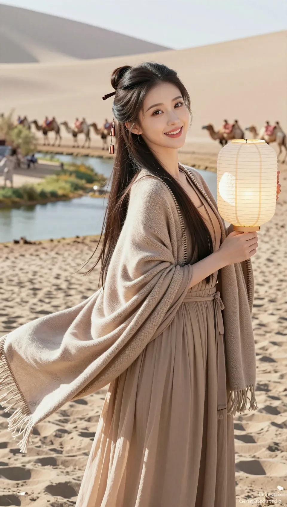 A Thermal Bloom in the Desert's Void