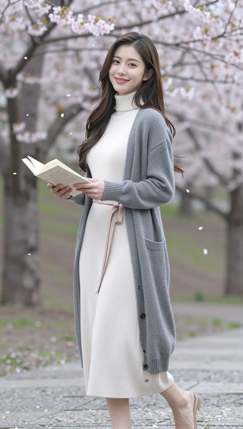 A Page Turned in Spring's Embrace