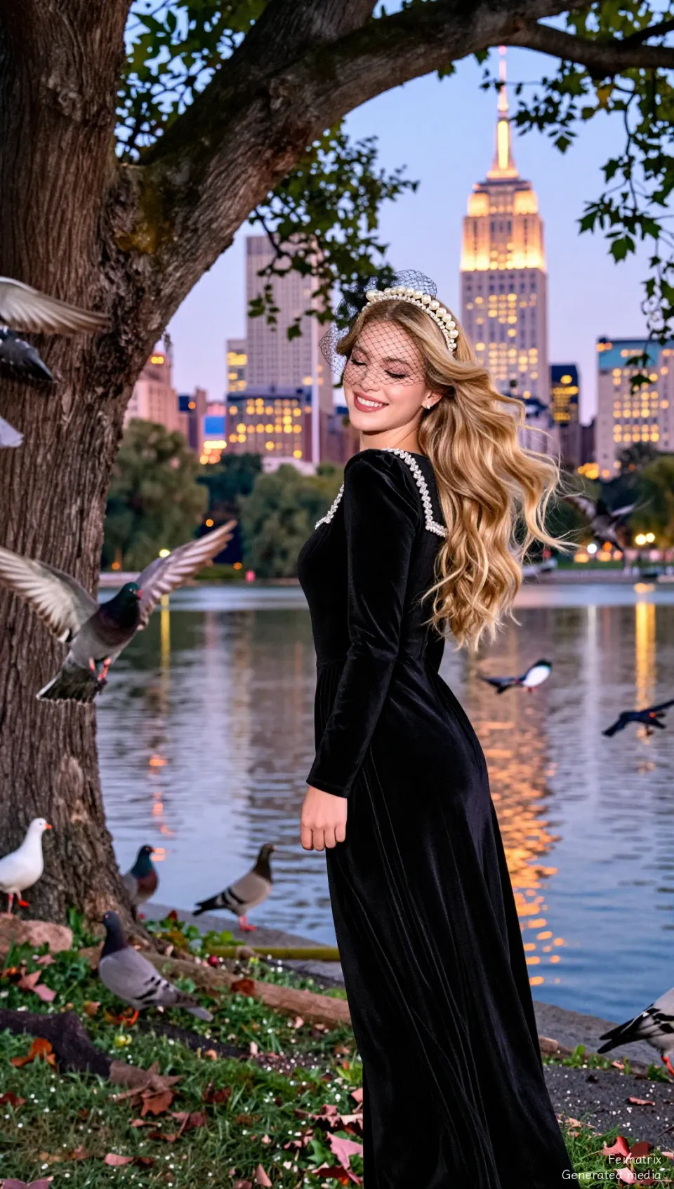 The Velvet Ritual of Twilight Pigeons