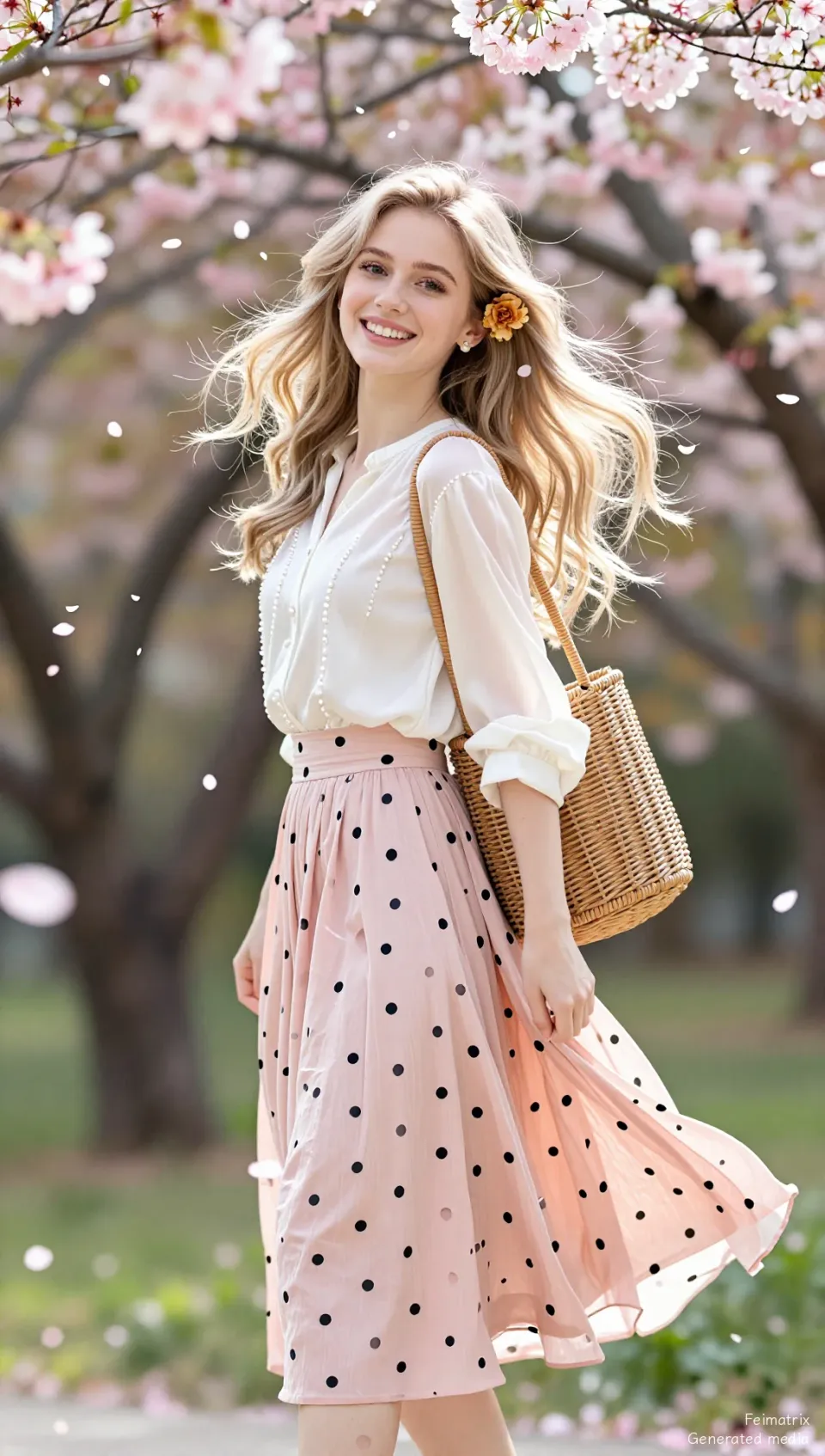 The Arithmetic of Falling Petals