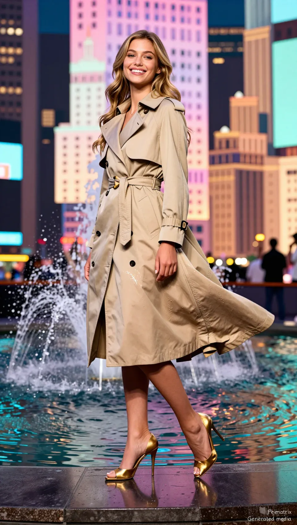 Liquid Gold on a Concrete Altar