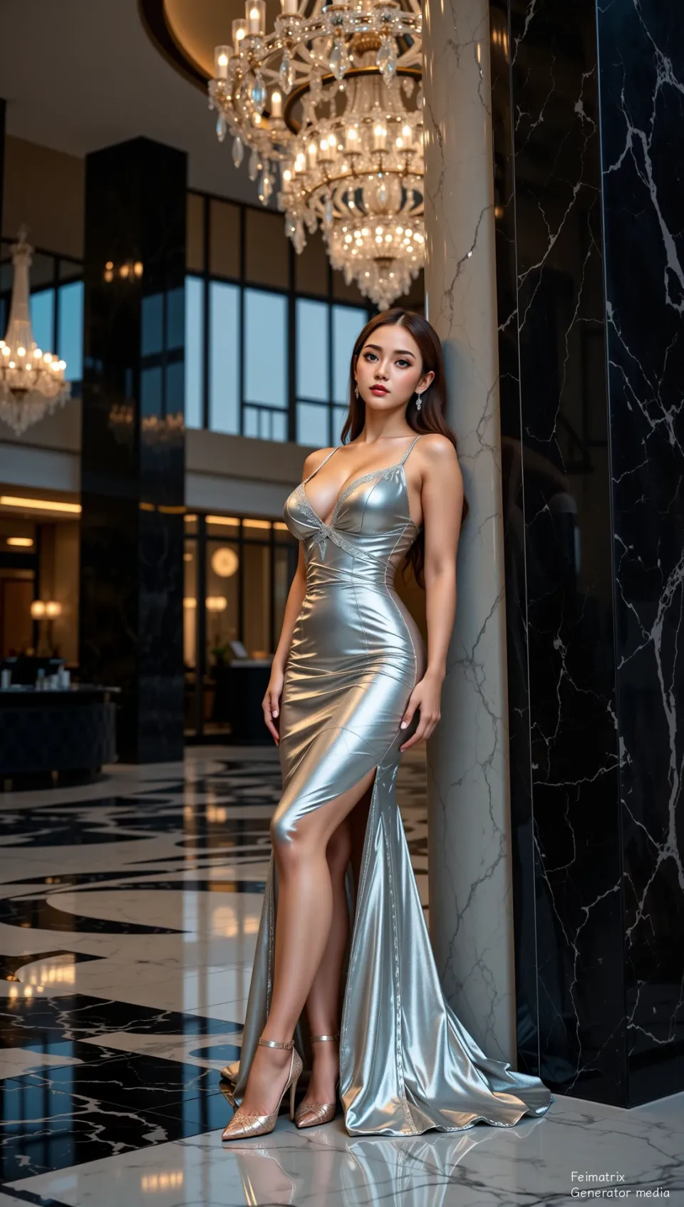 Shimmering in the Golden Hour of a New Beginning