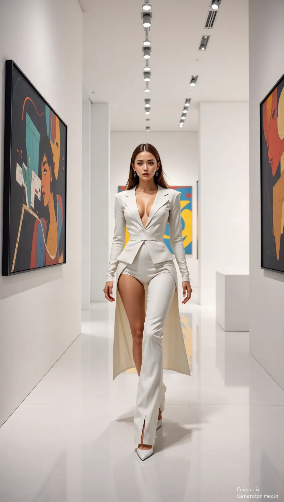 A White Ghost in the Gallery of Memory