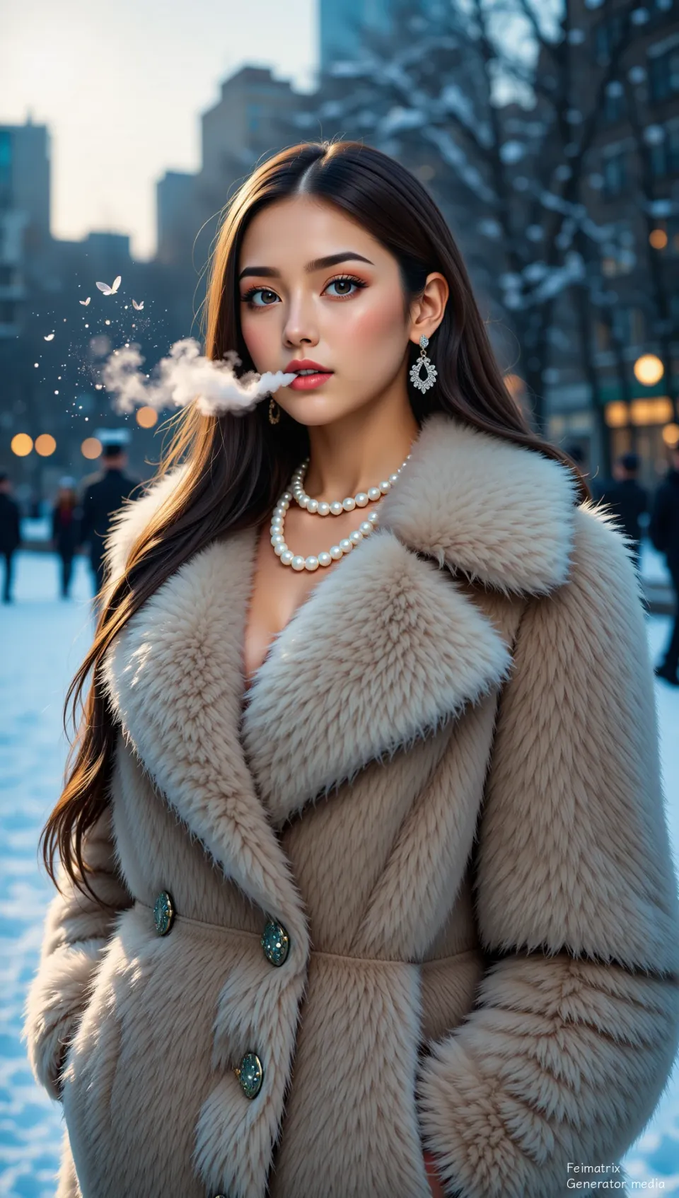 The Alchemy of Breath in Winter's Cold Embrace