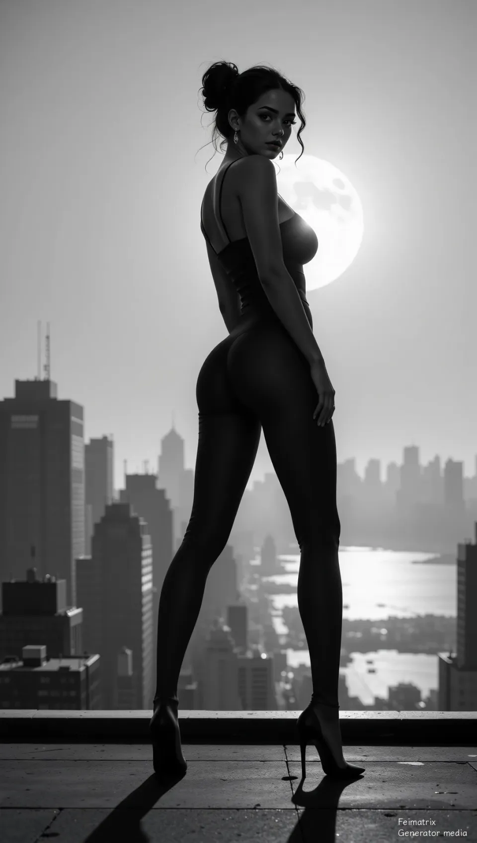 The Concrete Moon's Embrace: A Healing Night Shift