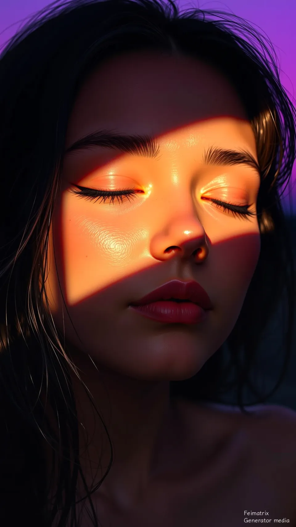 The Golden Hour Between Concrete Walls