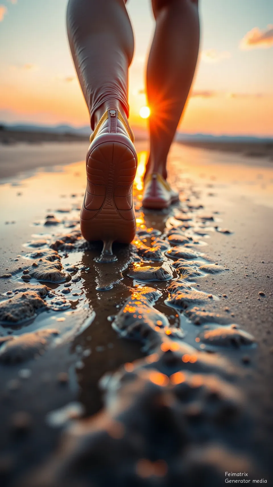 The Blueprint of a Sunset Trace