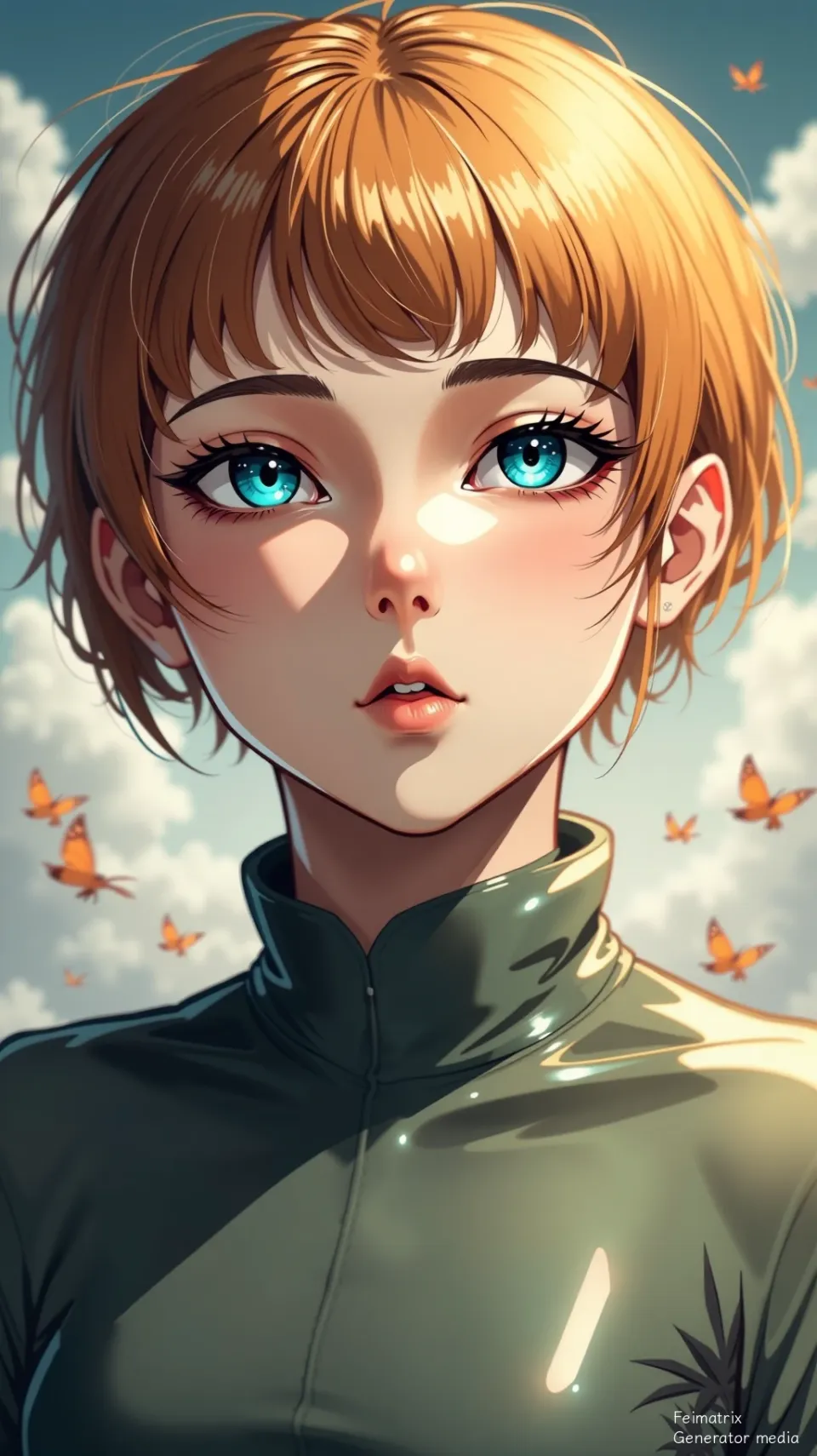 The Amber Afterglow in Your Eyes