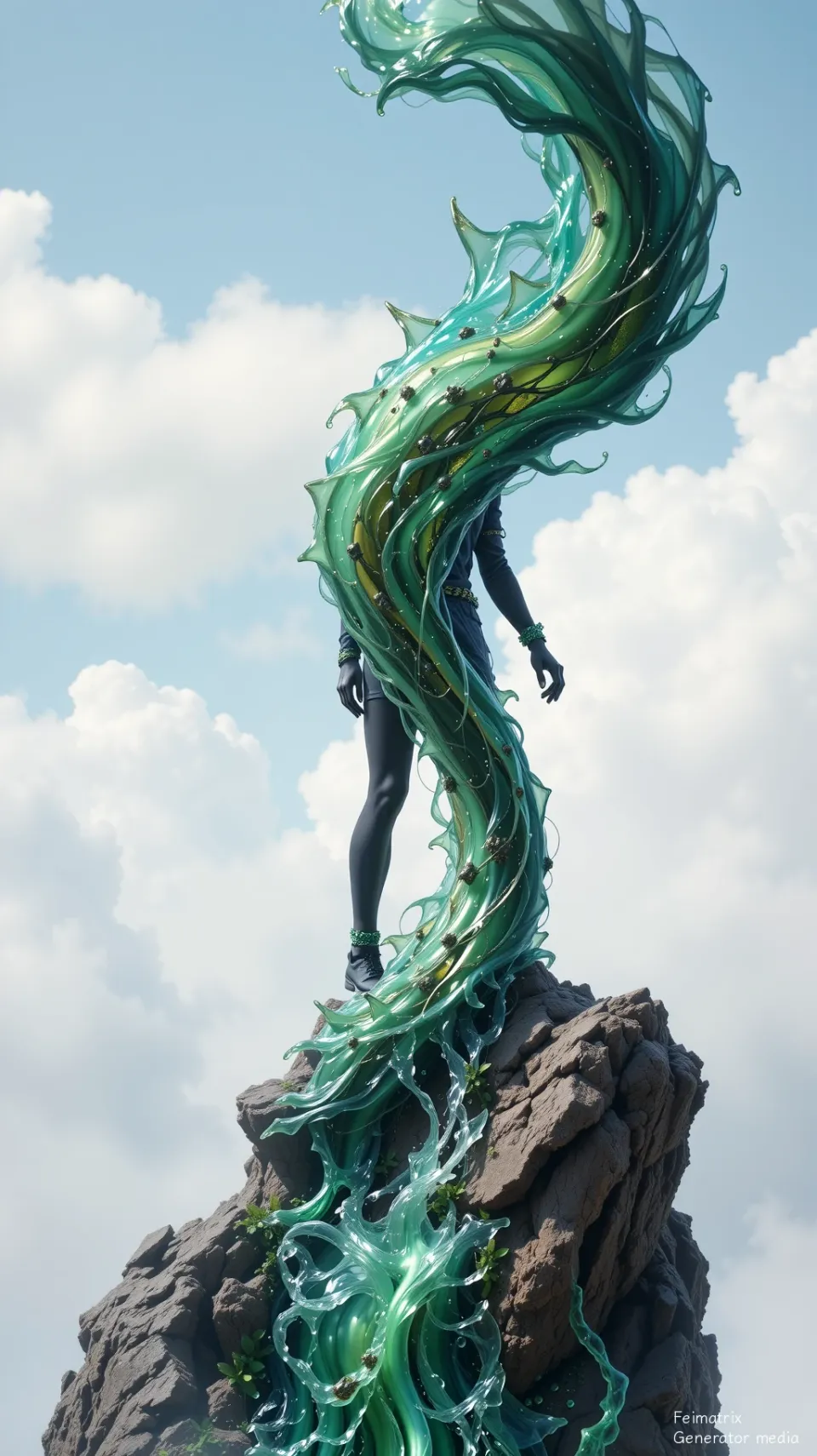 The Emerald Pulse Between Us