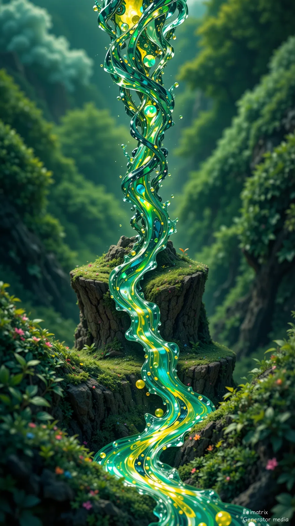 Liquid Sunlight in the Hour of Five