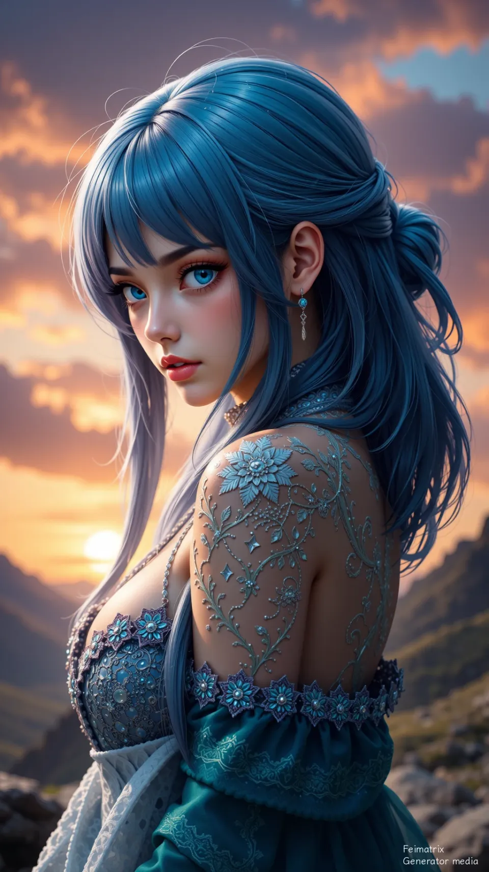 The Blue Hour Between Us