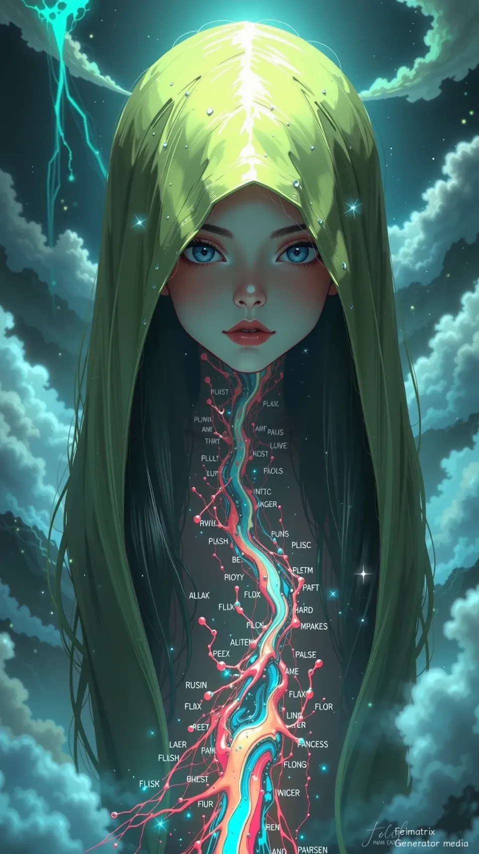 Overclocked Heartbeat in a Neon Rain