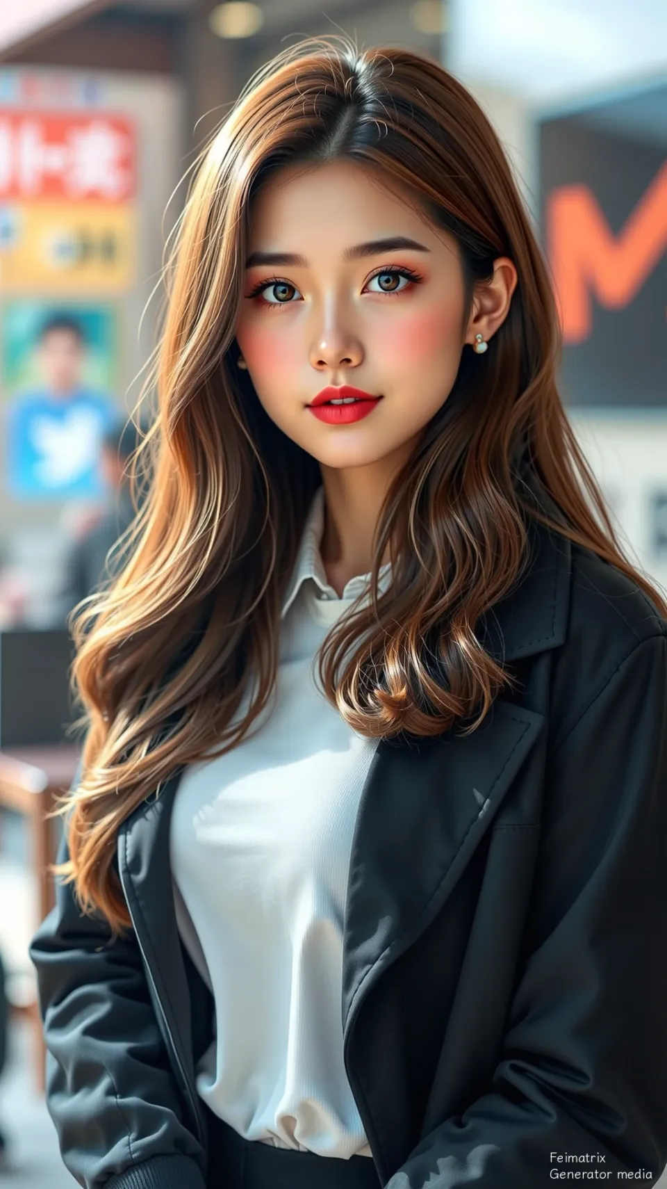 Velvet Echoes in a Neon Rain