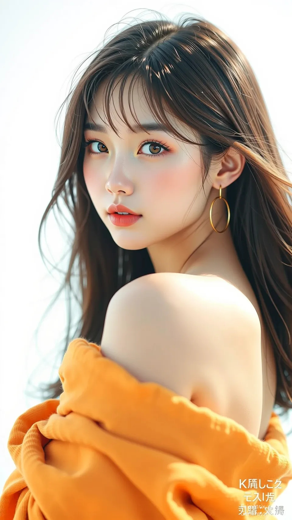 Amber Whispers in a Neon Twilight