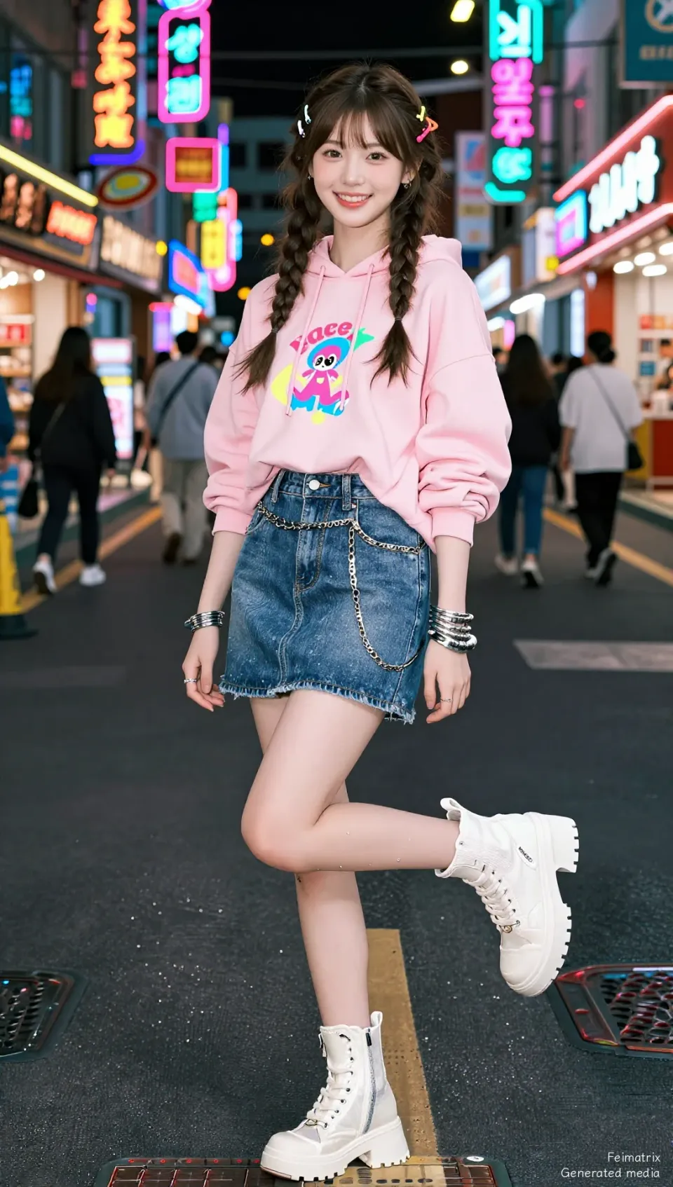Neon Dreams and a Strawberry-Scented Heartbeat