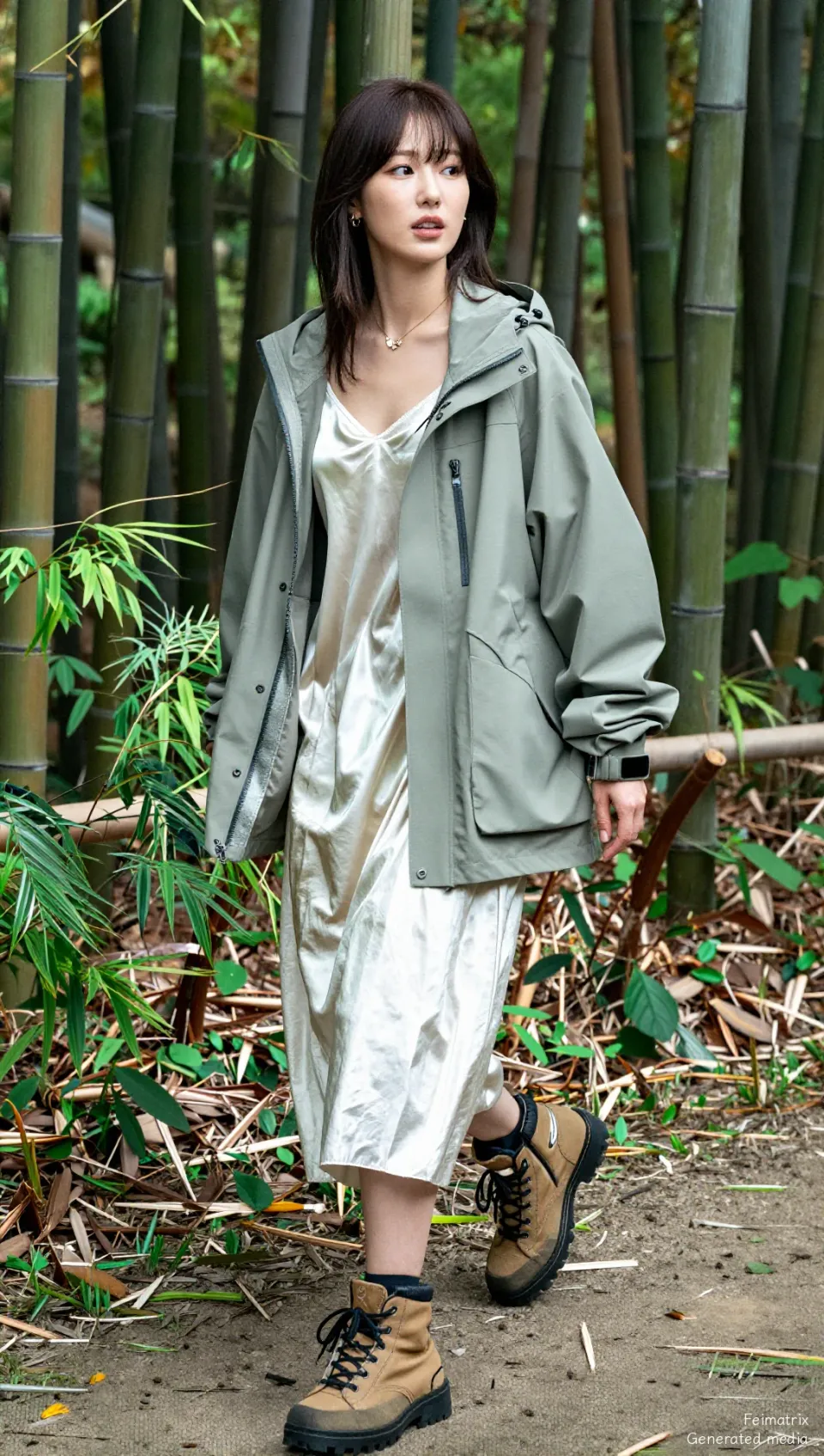 The Silk Sanctuary Amidst Emerald Static