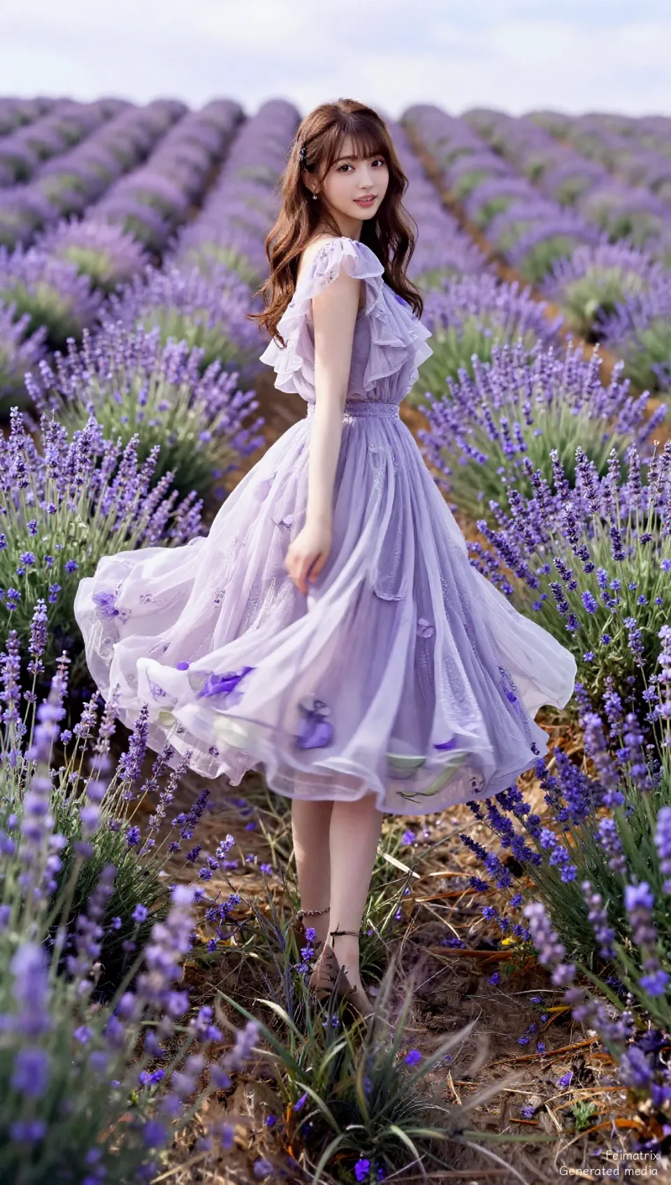 Lavender Sighs Under an Open Sky