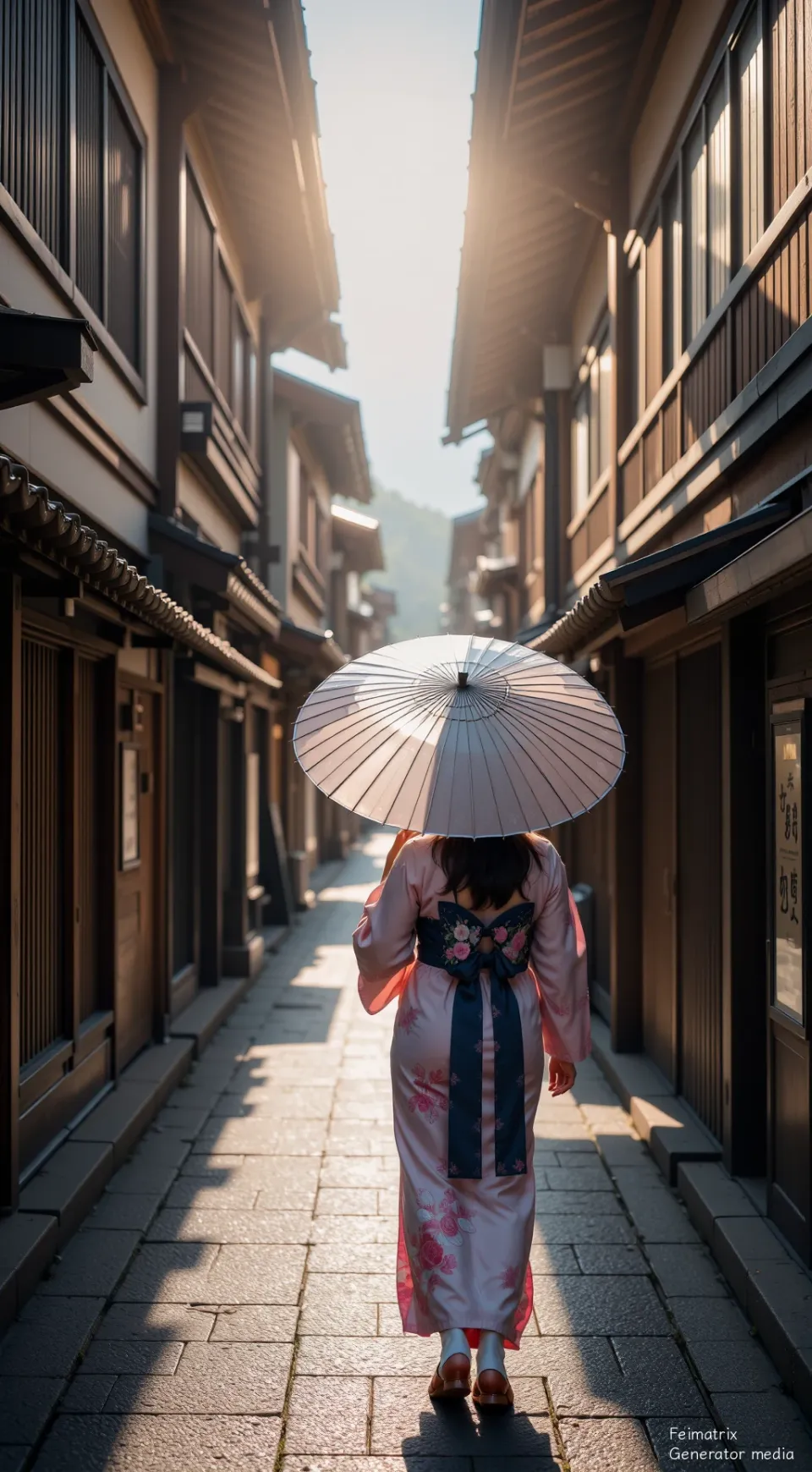 The Neon Scent of a Paper Umbrella