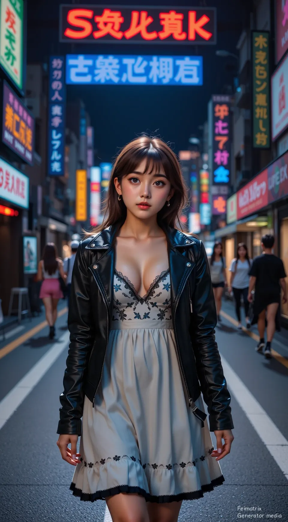 The Velvet Hum of Neon Rain