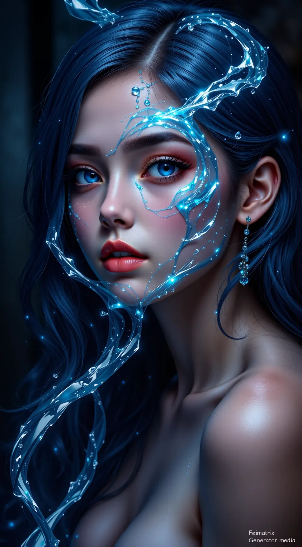 The Cobalt Pulse of a Glass Heart