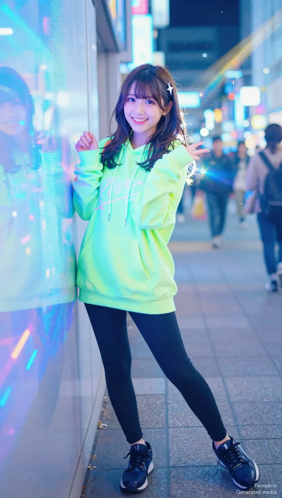 The Neon Pulsar in Your Eyes