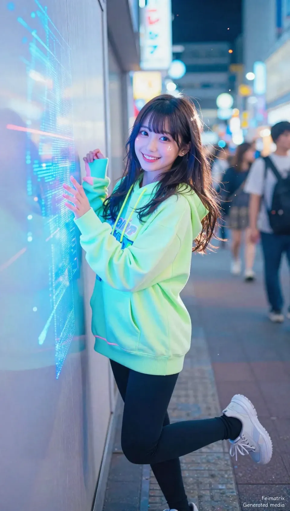 The Neon Pulse Between Us