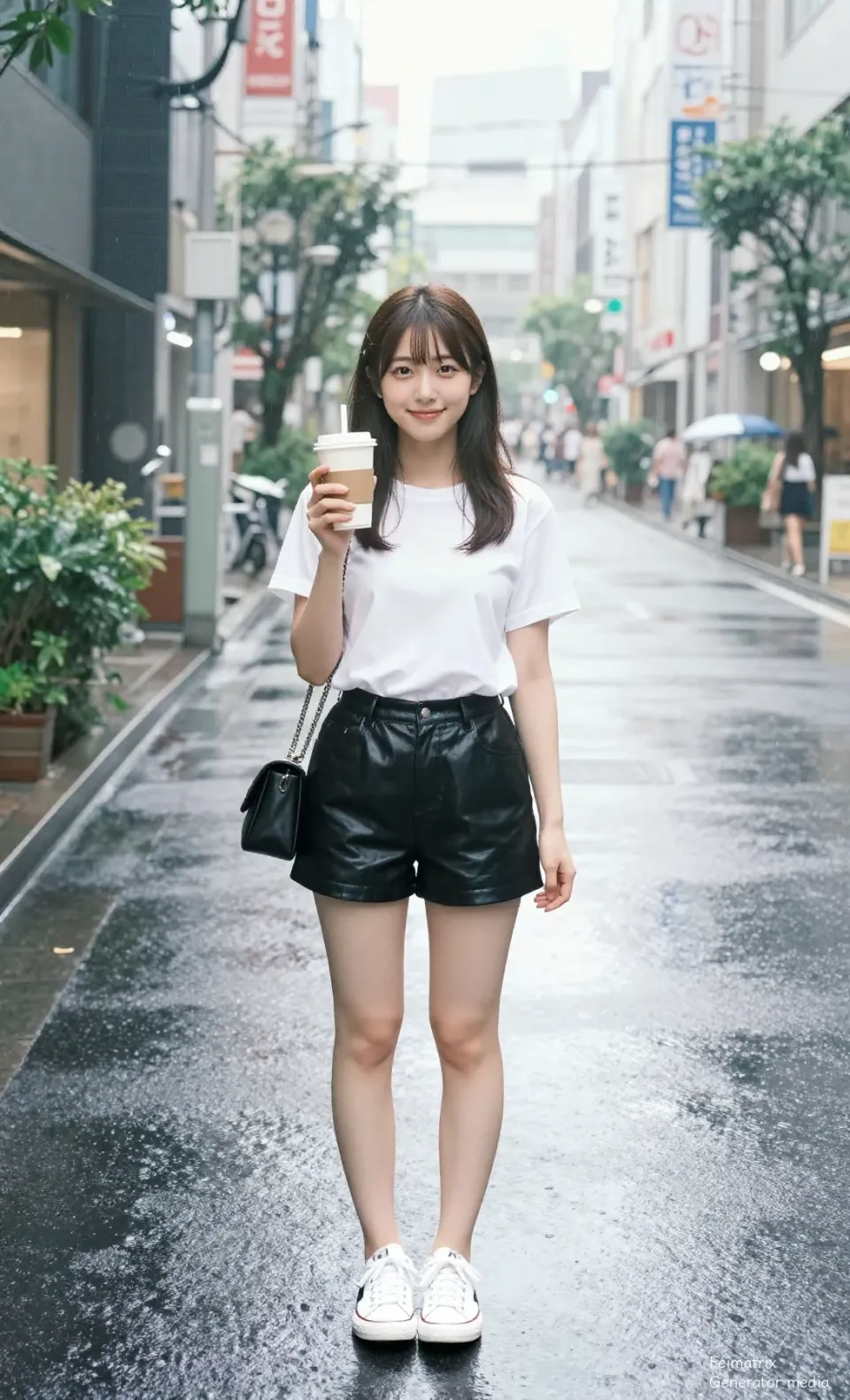 The Coffee Ritual at a Wet Intersection