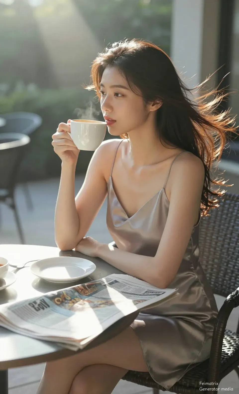 A Morning Written in Silk and Steam