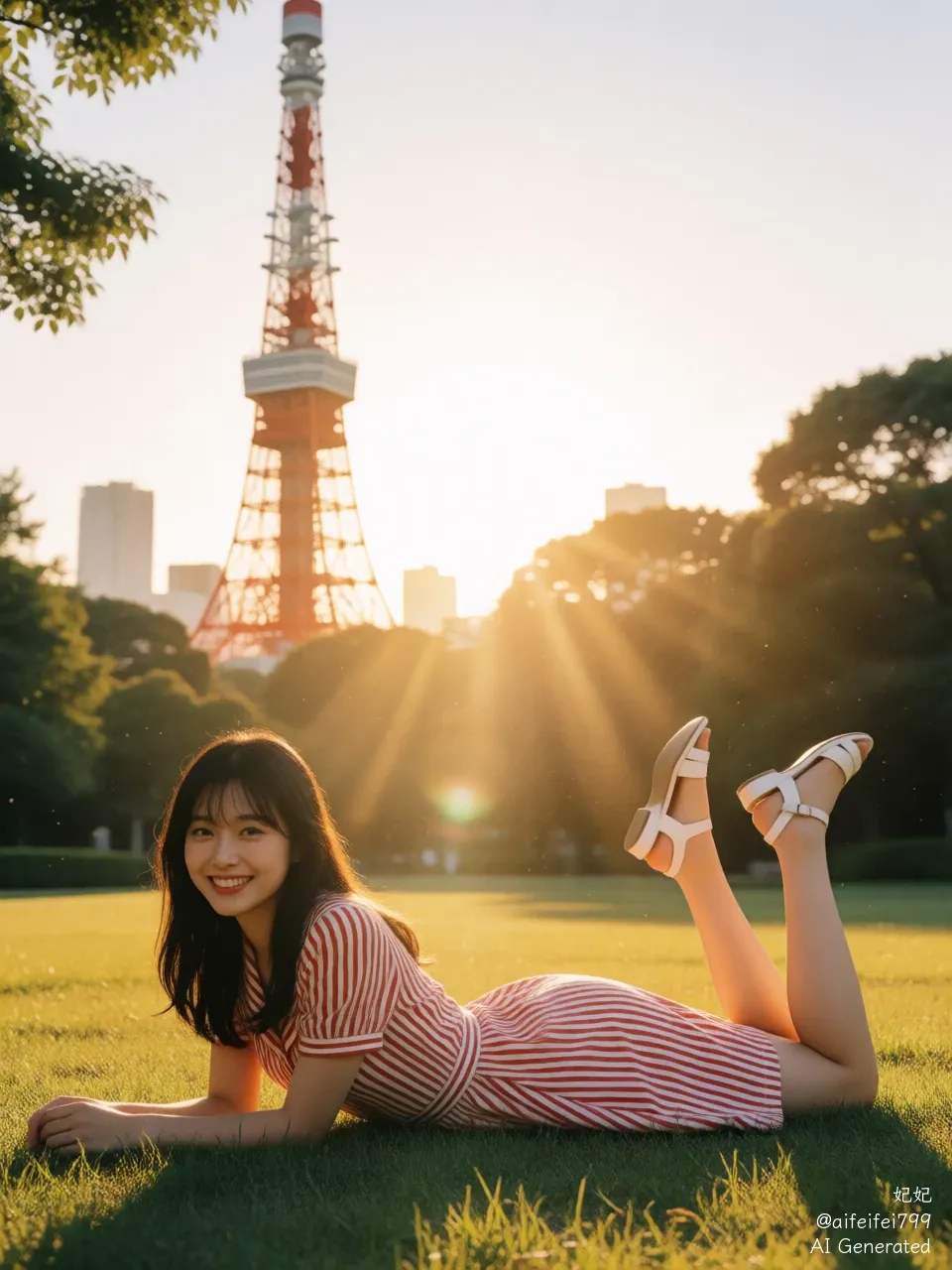 The Gilded Hour in Tokyo’s Breath