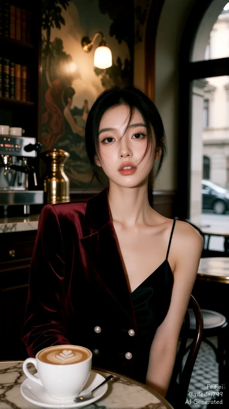 Velvet Solace in a Porcelain Cup